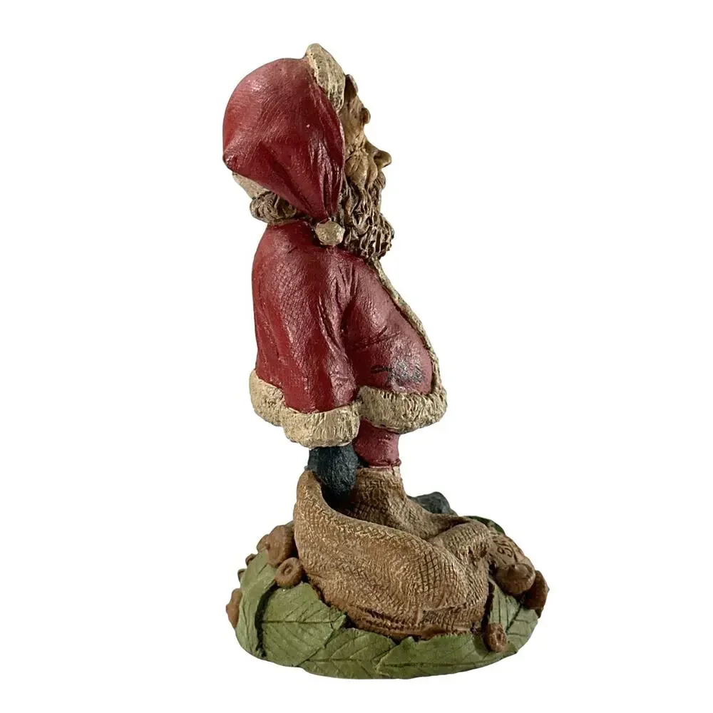 Tom Clark Santa’s Home Santa Gnome Figurine Signed Cairn 5297 Christmas 5”